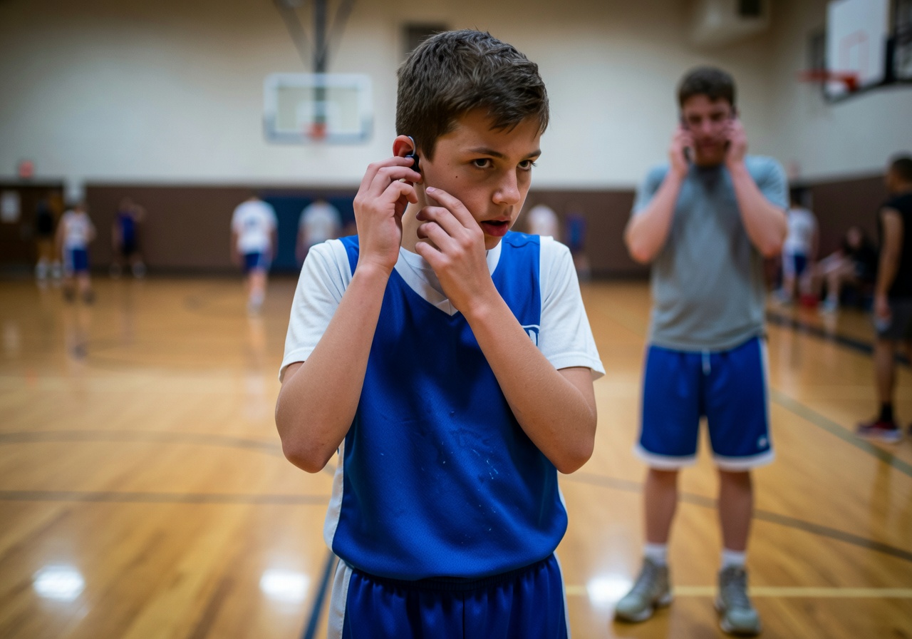 SidelineCoach Earpiece - in-game use